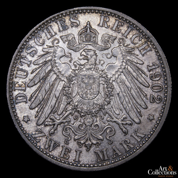 Alemania 2 Marcos 1902 - (Baden) - Imagen 2