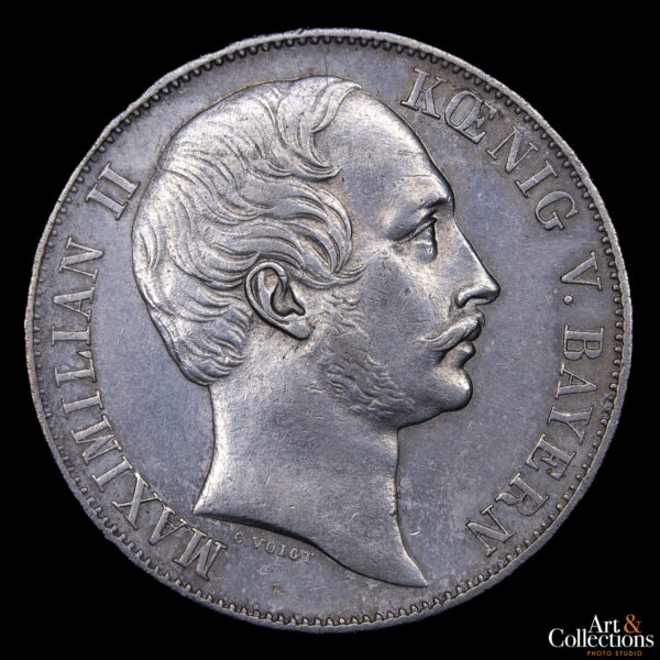 Alemania 1 Thaler 1861 - (Reino de Bavaria)