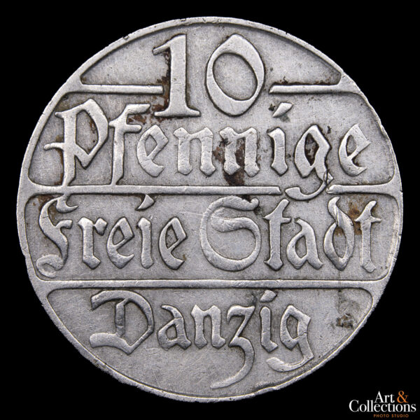 Danzig 10 Pfenning 1923