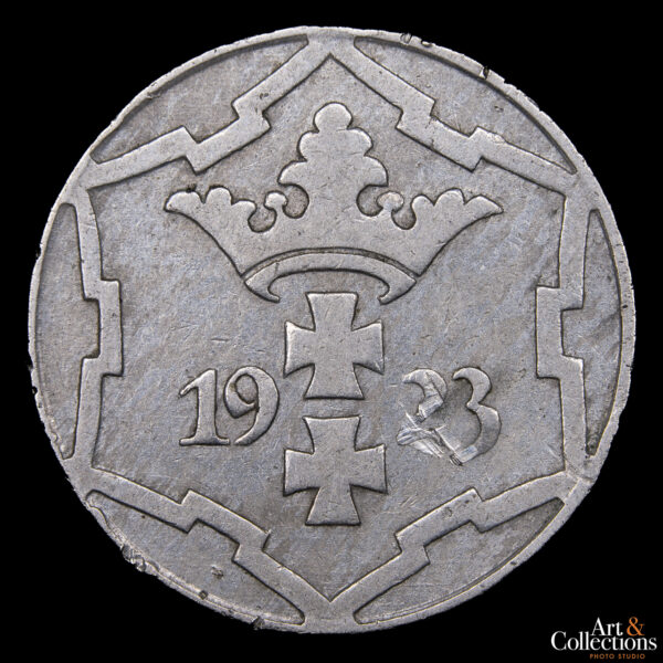 Danzig 10 Pfenning 1923 - Imagen 2