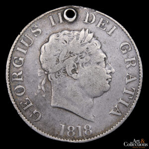 Gran Bretaña 1/2 Corona 1818 – Rey Jorge III