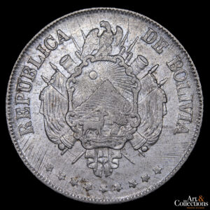 Bolivia 1 Boliviano 1872