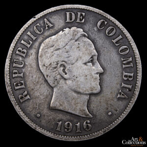 Colombia 50 Centavos 1916