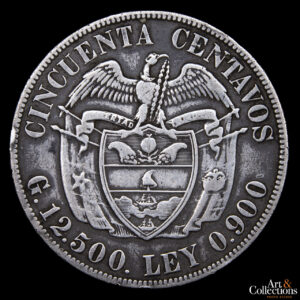 Colombia 50 Centavos 1916