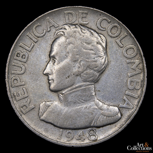 Colombia 50 Centavos 1948
