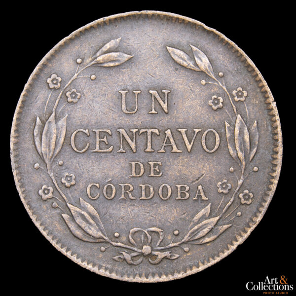 Nicaragua 1 Centavo 1916 - Imagen 2