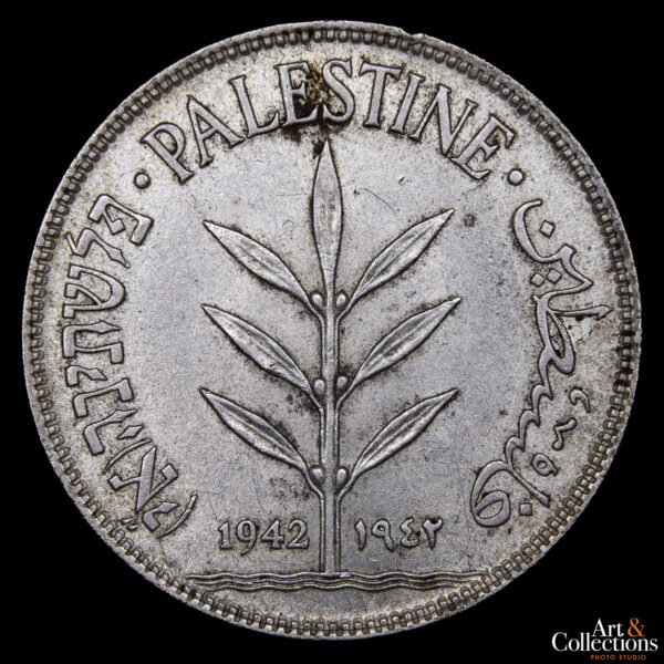 Palestina 100 Mils 1942