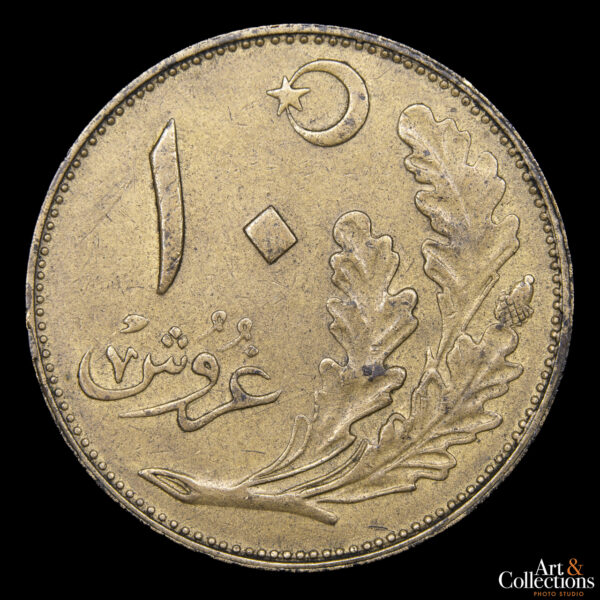 Turquía 10 Kurus 1922 (AH 1341) - Imagen 2