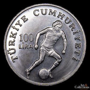 Turquía 100 Liras 1982 – Mundial de España ’82