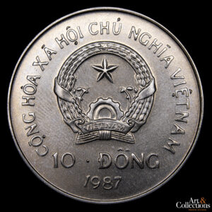 Vietnam 10 Dong 1987 – Fauna, Orangután