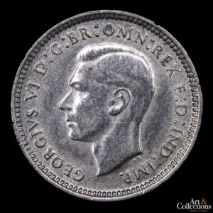 Australia 3 Pence 1943 D