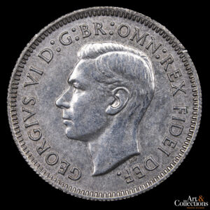 Australia 6 Pence 1951