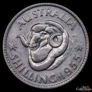Australia 1 Shilling 1955