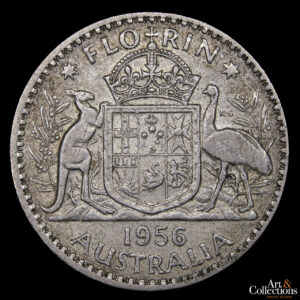 Australia 1 Florin 1956 – Elizabeth II