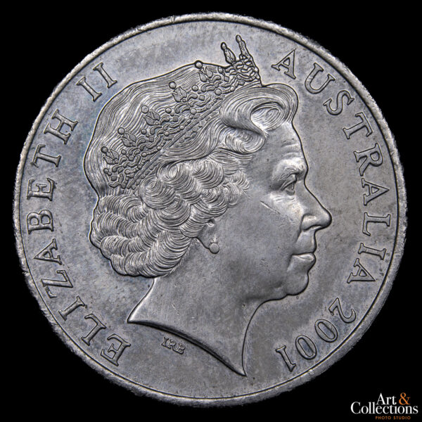 Australia 20 Cents 2001 - Centenario de la Federación - Tasmania - Imagen 2