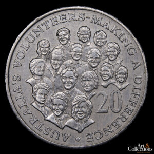 Australia 20 Cents 2003 – Voluntarios de Australia