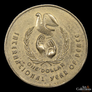 Australia 1 Dólar 1986 – Año Internacional de la Paz