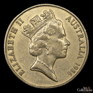 Australia 1 Dólar 1986 – Año Internacional de la Paz