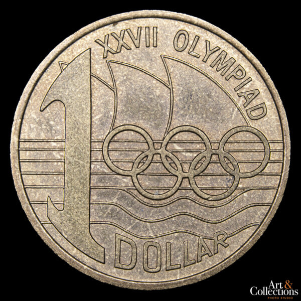 Australia 1 Dólar 2000 - Exposición Olymphilex - Ceca Canberra