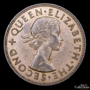 Nueva Zelanda 1/2 Penny 1962 – Isabel II
