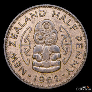 Nueva Zelanda 1/2 Penny 1962 – Isabel II