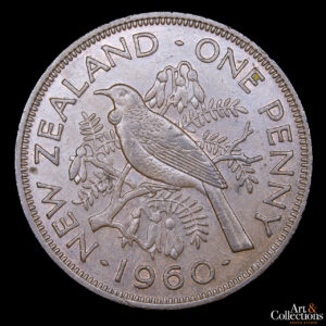 Nueva Zelanda 1 Penny 1960 – Isabel II