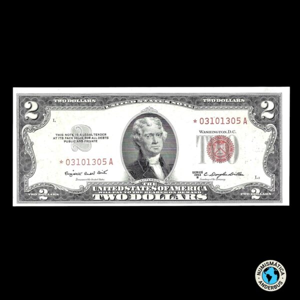 Estados Unidos 2 Dólares 1953