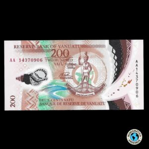Vanuatu 200 Vatu 2014 – Polímero