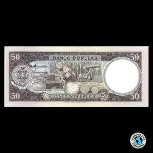 Guinea Ecuatorial 50 Ekuele 1975