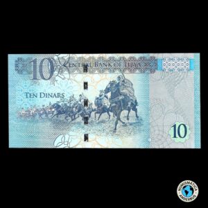 Libia 10 Dinares 2015 (ND)