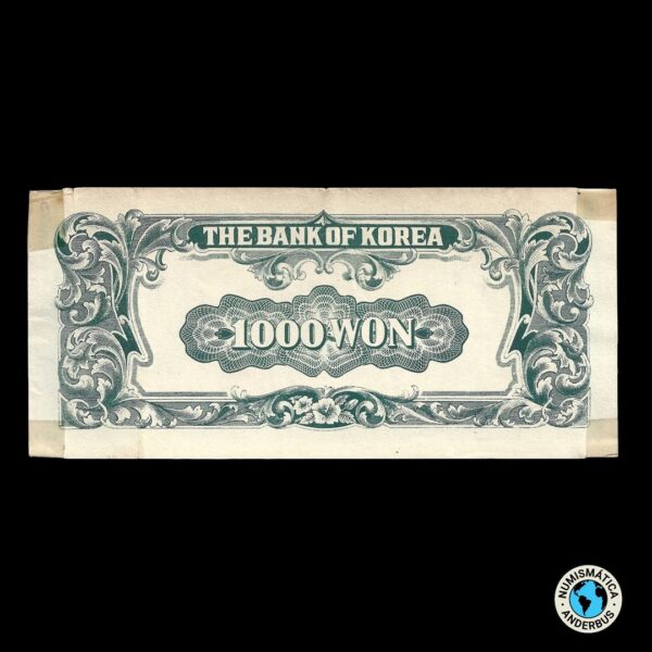 Corea del Sur 1000 Won 1950 - Imagen 2