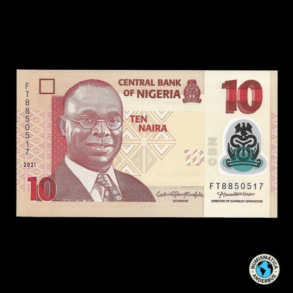 Nigeria 10 Naira 2021