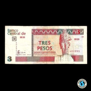 Cuba 3 Pesos 1995