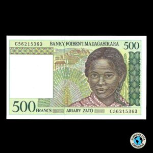 Madagascar 500 Francos 1996 – 2004 (ND)