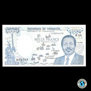 Camerun 1000 Francos 1989