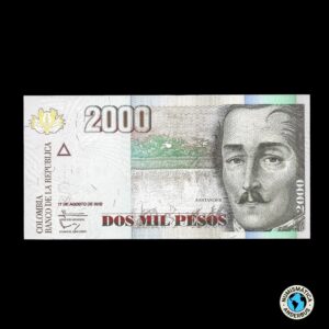 Colombia 2000 Pesos 2012