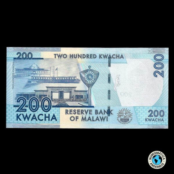 Malawi 200 Kwanzas 2016 - Imagen 2