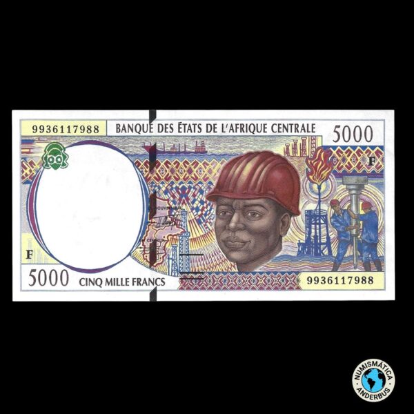 Estados De Africa Central 5000 Francos 1999