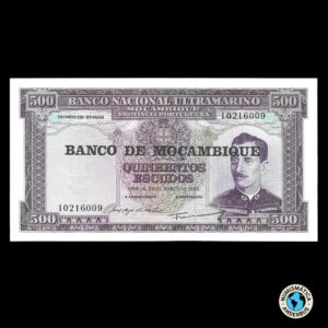 Mozambique 500 Escudos 1967