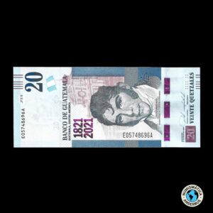 Guatemala 20 Quetzales 2020