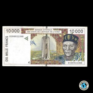 Estados del África Occidental- C – Burkina Faso- 10.000 Francos 2001