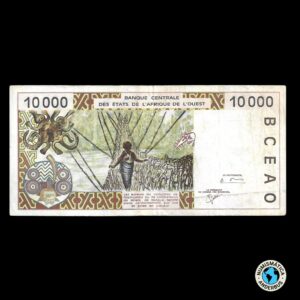 Estados del África Occidental- C – Burkina Faso- 10.000 Francos 2001