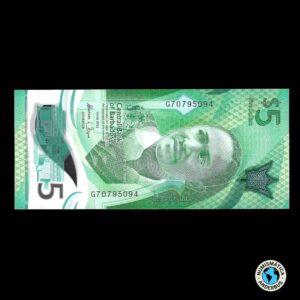 Barbados 5 Dólares 2022