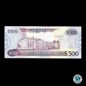 Guyana 500 Dólares 2019 (ND)