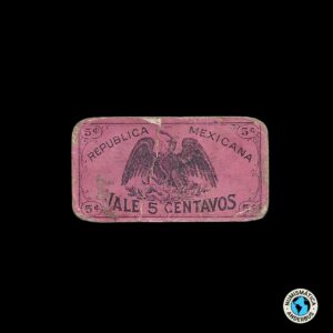 Gobierno Constitucionalista de México 5 Centavos 1915