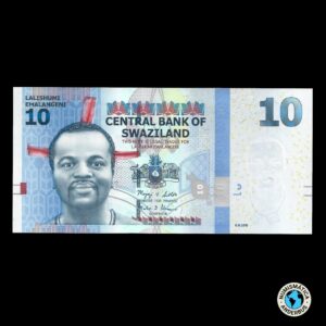 Swaziland 10 Emalangeni 2010
