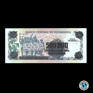 Nicaragua 500.000 Córdobas 1990