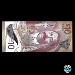 Barbados 10 Dólares 2022