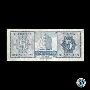 Paraguay 5 Guaranies L. 1952