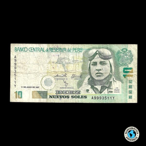 Perú 10 Soles 1997